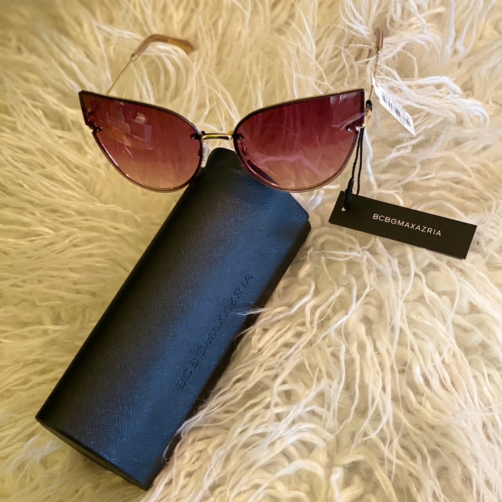 BCBGMAXAZRIA "Vixen" Metal Sun Glasses - Picture 6 of 6